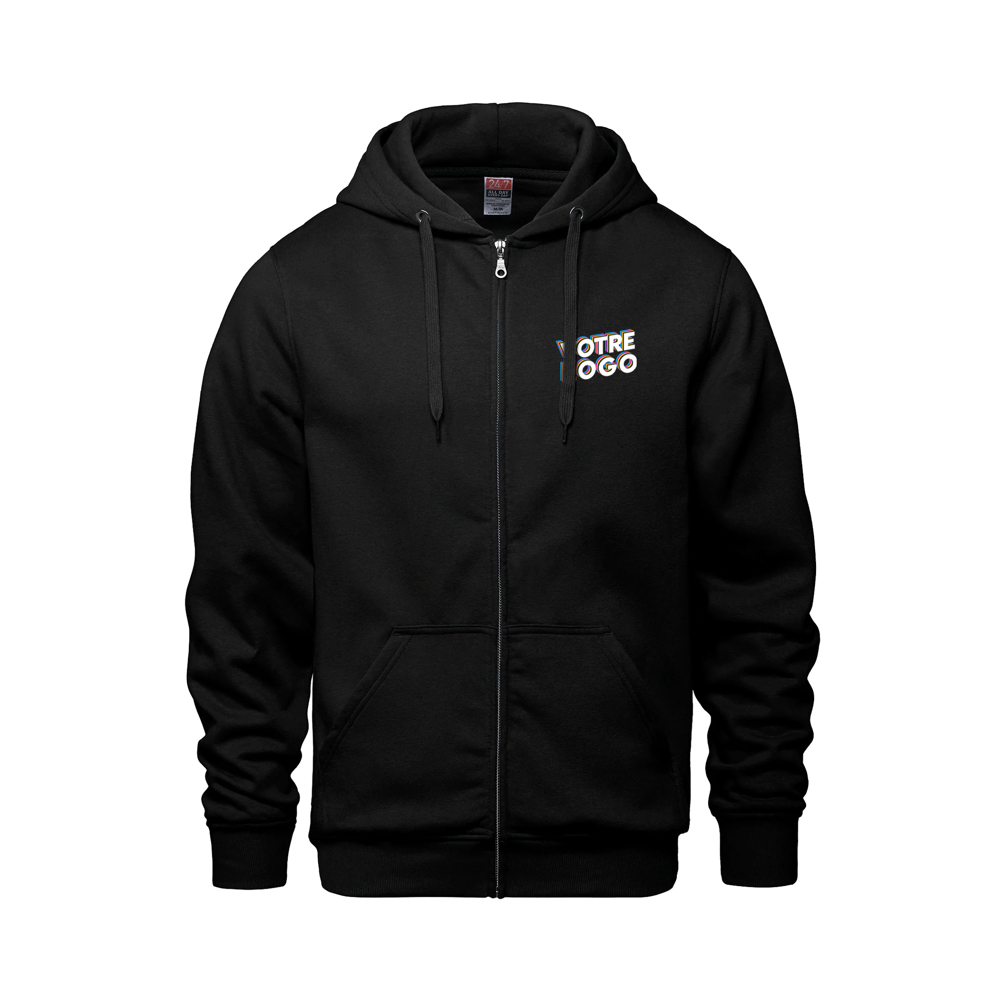 Veste à capuchon avec zip